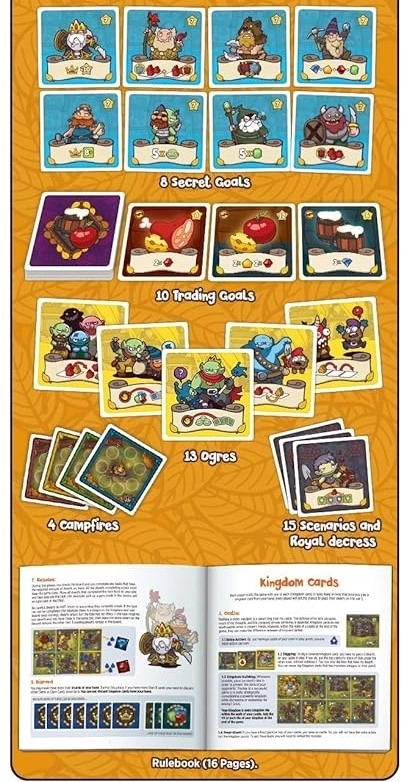 Настільна гра Dwar7s Fall 3rd edition (Гноми) (EN), бренду Iello, для 2-4 гравців, час гри < 60хв. - 4 - KUBIX 