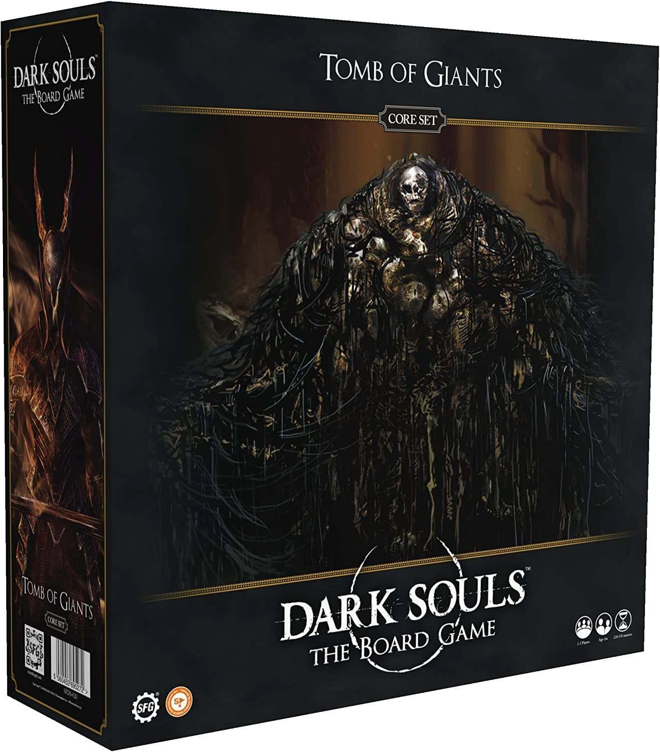 Настільна гра Темні Душі: Гробниця Гігантів (Dark Souls: The Board Game. Tomb of Giants) (EN), бренду Steamforged Games Ltd., для 1-3 гравців, час гри > 60хв. - KUBIX