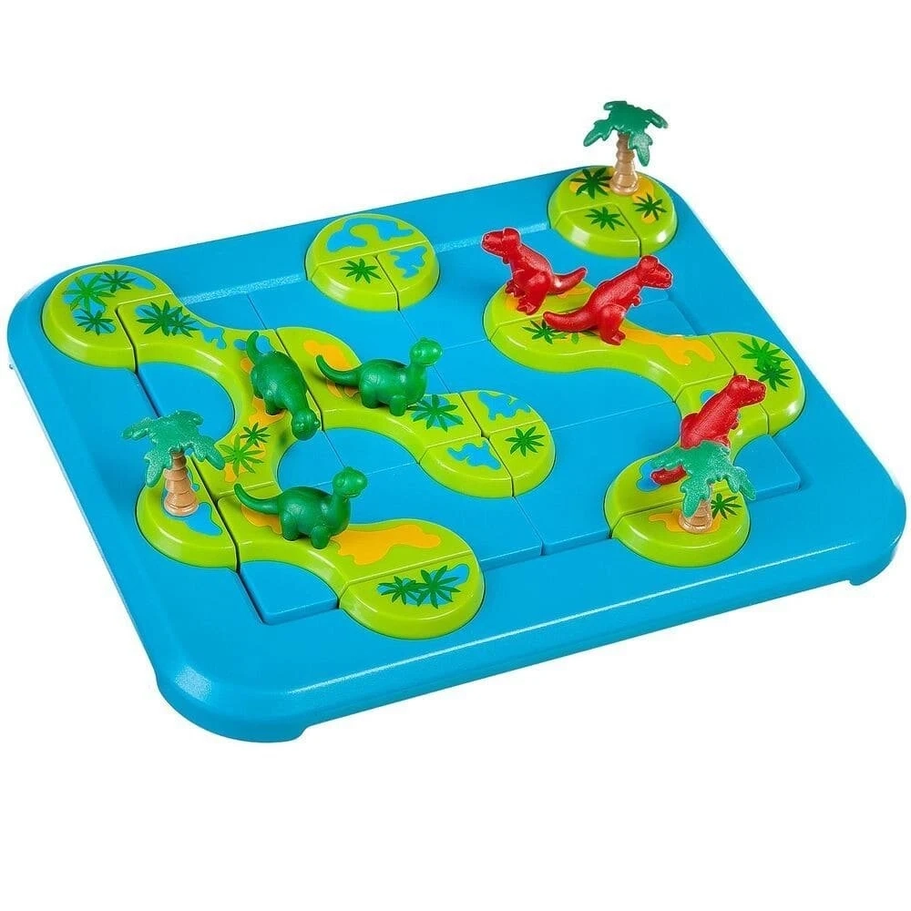 Настольная игра Динозавры. Таинственные острова (Dinosaurs. Mystic Islands), бренду Smart Games, для 1-1 гравців, час гри < 30мин. - 3 - KUBIX 