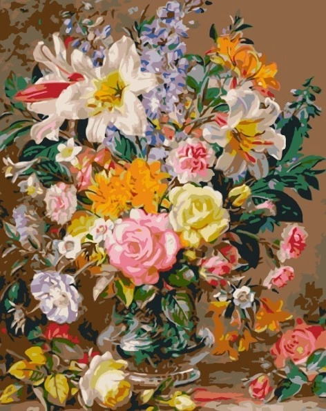 Картина по номерам Цвета лета (40х50 см), бренду Art Craft - KUBIX