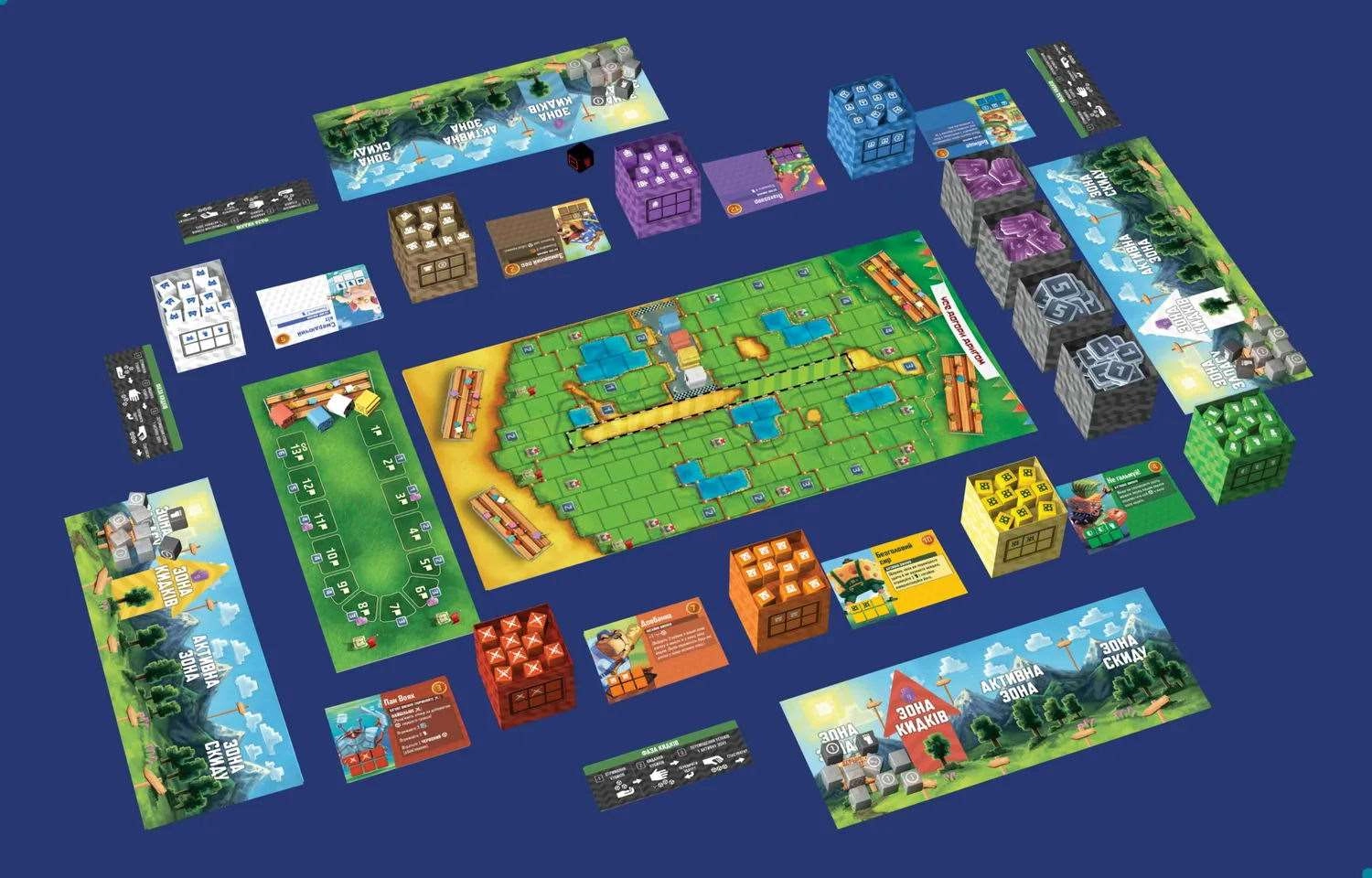 Настольная игра Кубитос (Cubitos), бренду Geekach Games, для 2-4 гравців, час гри < 30мин. - 3 - KUBIX 