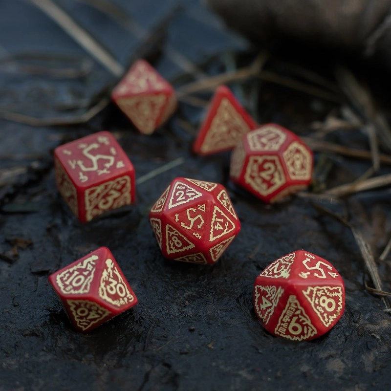 Набор кубиков The Witcher Dice Set. Crones - Brewess - 2 - KUBIX 