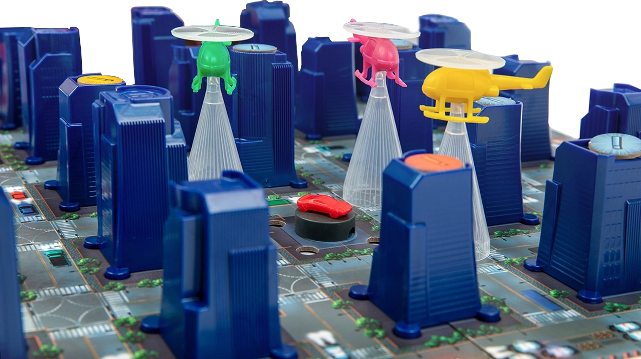 Настільна гра Погоня: поліція проти викрадача (City chase), бренду Games 7Days, для 2-4 гравців, час гри < 30хв. - 5 - KUBIX 