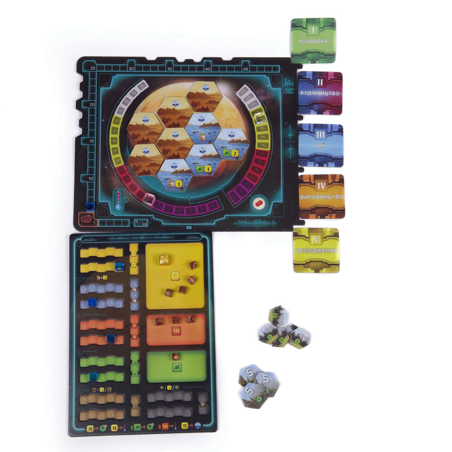 Настольная игра Тераформирование Марса. Экспедиция Арес (Terraforming Mars: Ares Expedition), бренду Kilogames, для 1-4 гравців, час гри < 60мин. - 12 - KUBIX 
