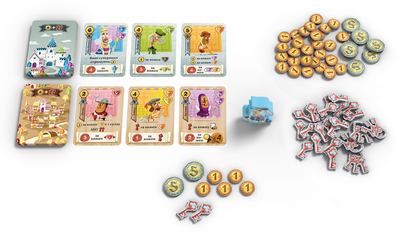 Настольная игра Крепость Комбо (Castle Combo), бренду Feelindigo, для 2-5 гравців, час гри < 30мин. - 3 - KUBIX 