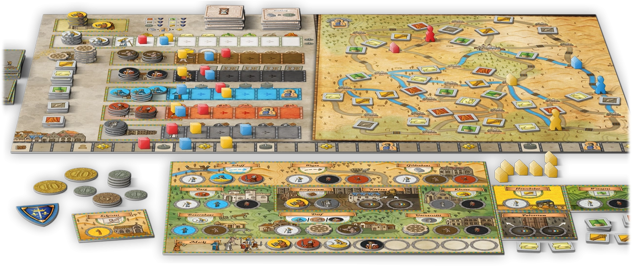 Настольная игра Орлеан (Orleans), бренду Games 7Days, для 2-5 гравців, час гри > 60мин. - 3 - KUBIX 