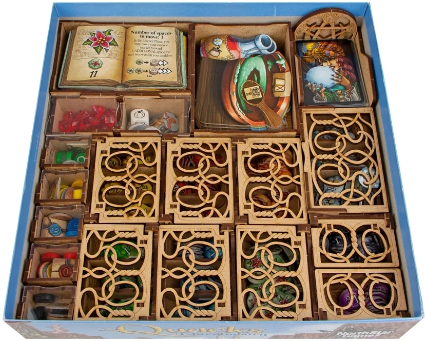 Мошенники Кведлінбурга: комплект цветных мешочков (Organizer for boardgame The Quacks of Quedlinburg), бренду Tower Rex - KUBIX