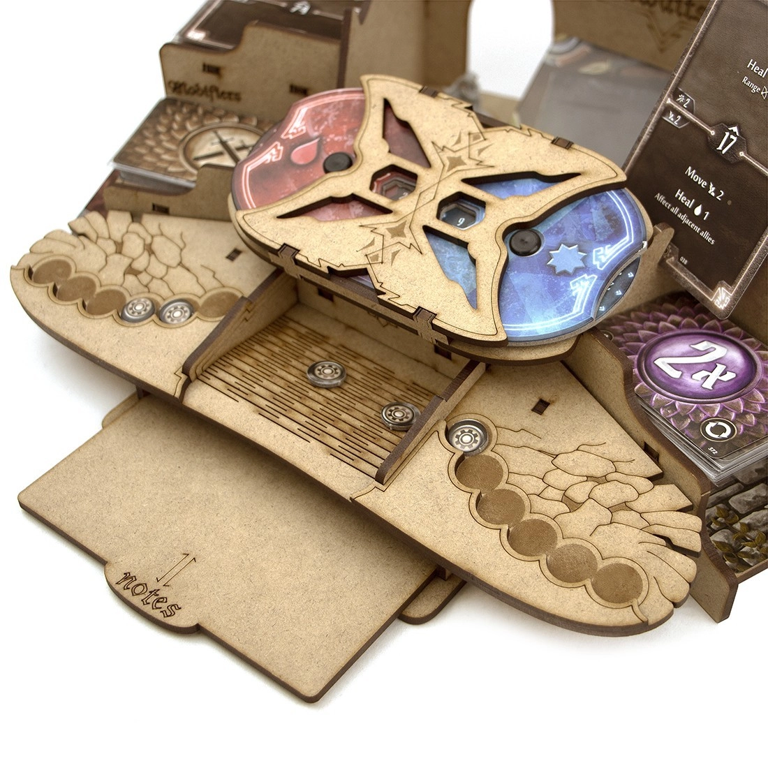 Органайзер Глумхейвен: Игровая планшетка (Gloomhaven Player Board), бренду Tower Rex - 3 - KUBIX 