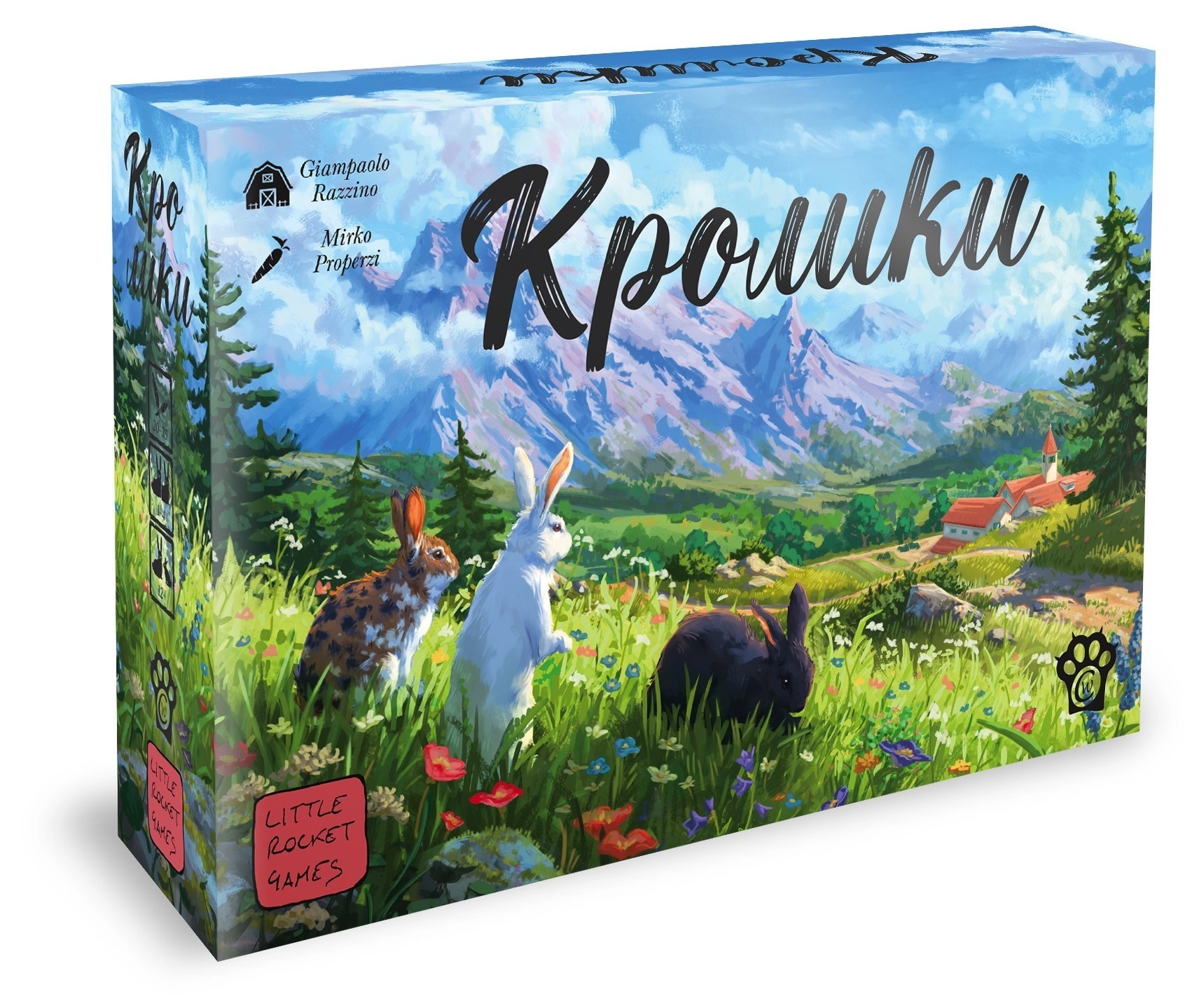 Настольная игра Кролики (Coney), бренду Woodcat, для 1-4 гравців, час гри < 30мин. - KUBIX