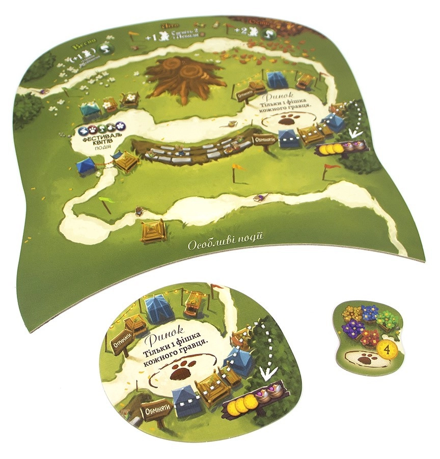 Настольная игра Эвердел. Звонограй (Everdell: Bellfaire), бренду Игромаг, для 1-6 гравців, час гри < 60мин. - 14 - KUBIX 