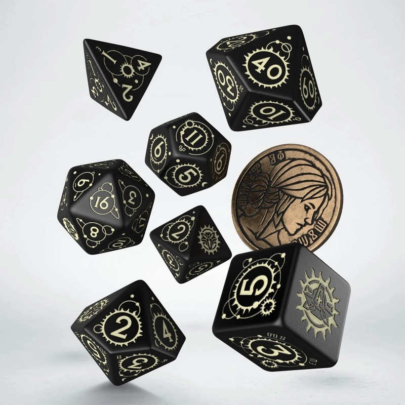 Набір кубиків The Witcher Dice Set. Ciri - The Zireael - KUBIX