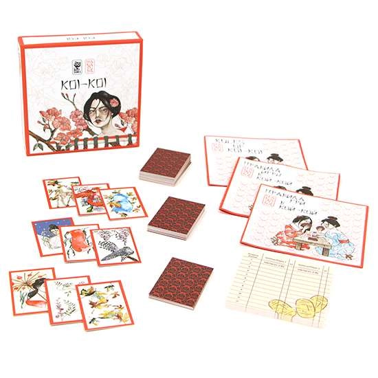 Настольная игра Кой-Кой (Koi-Koi), бренду Wanted Games, для 2-2 гравців, час гри < 30мин. - 2 - KUBIX 