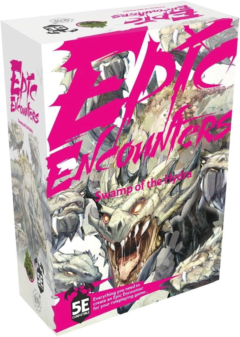 Настольная игра Epic Encounters: Болотo Гидры (РУ), бренду Steamforged Games Ltd. - KUBIX
