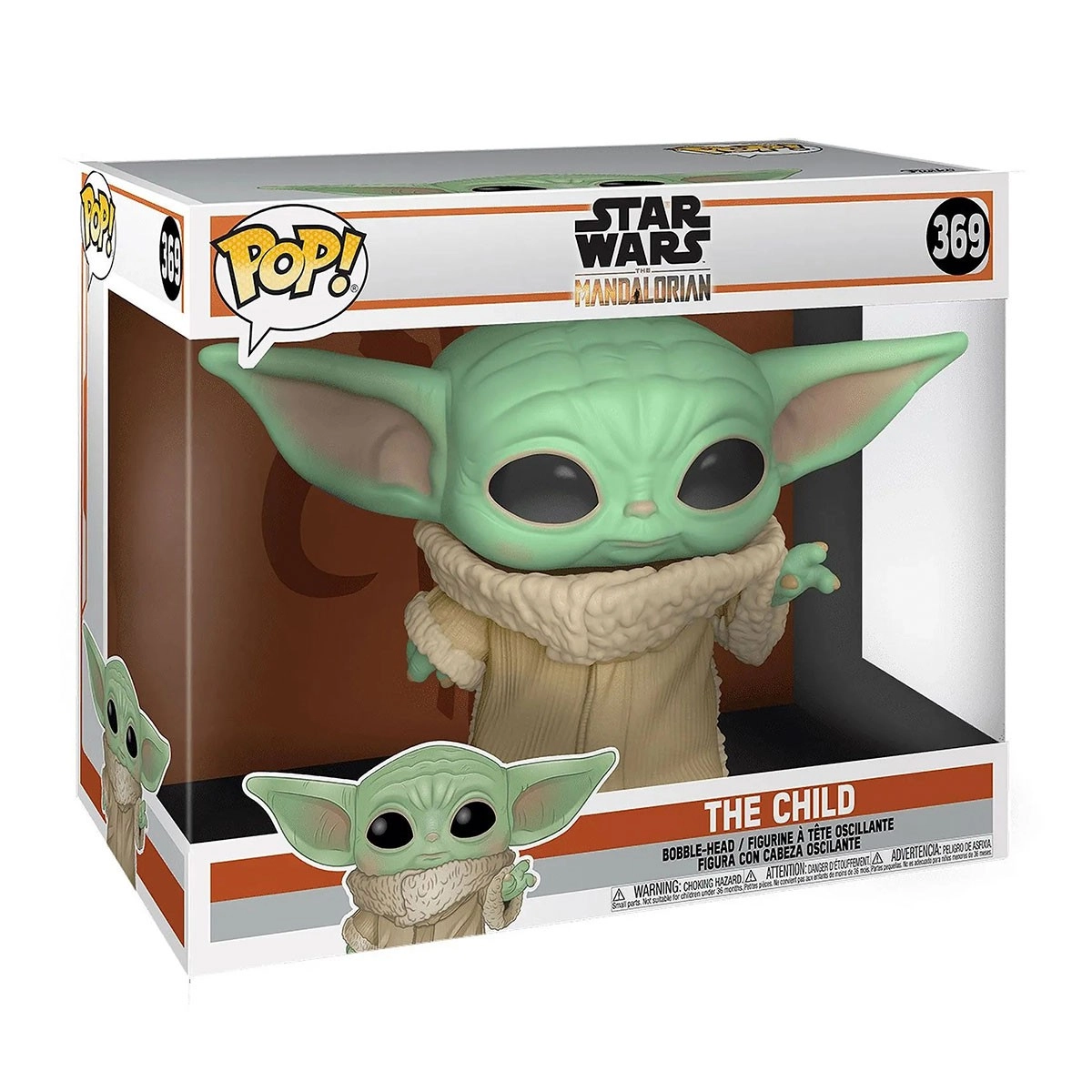 Игровая фигурка Funko POP! Малыш (25 см) (The Child) Star Wars: #369, бренду Funko - 5 - KUBIX 