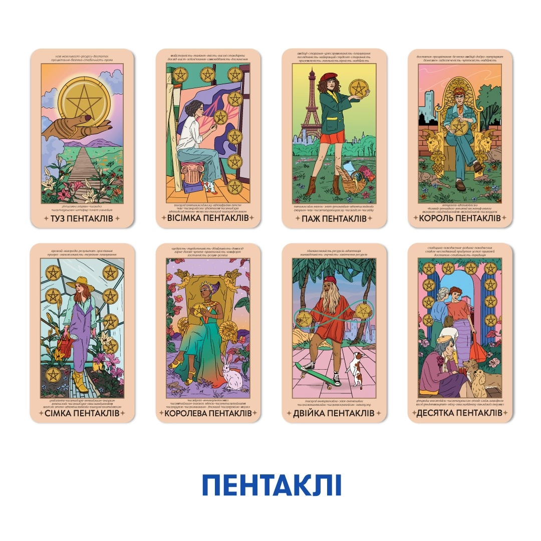 Карти Таро "НЕЗАЛЕЖНІ" (Tarot cards "INDEPENDENT"), бренду ORNER - 10 - KUBIX 