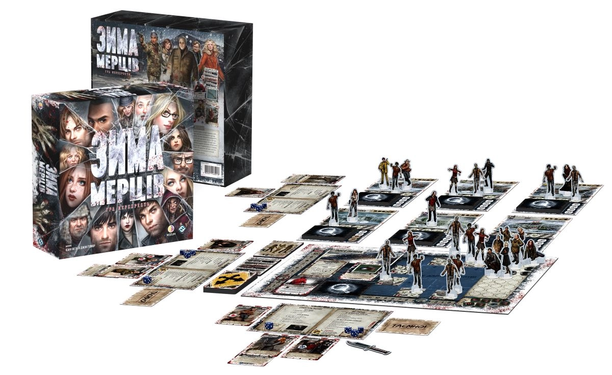 Настольная игра Зима Мертвецов: Игра Перекрестков (Dead of Winter: A Crossroads Game), бренду Rozum, для 2-5 гравців, час гри < 60мин. - 2 - KUBIX 