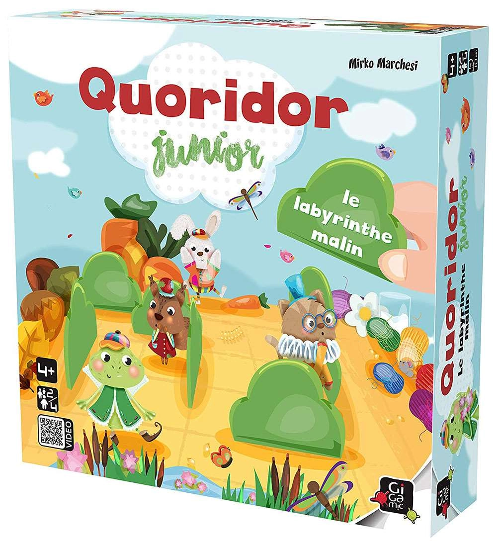 Купити Настільна гра Коридор: Дитячий (Quoridor Junior), бренду Gigamic - KUBIX Настільна гра Коридор: Дитячий (Quoridor Junior), бренду Gigamic, для 2-4 гравців, час гри < 30хв. - KUBIX