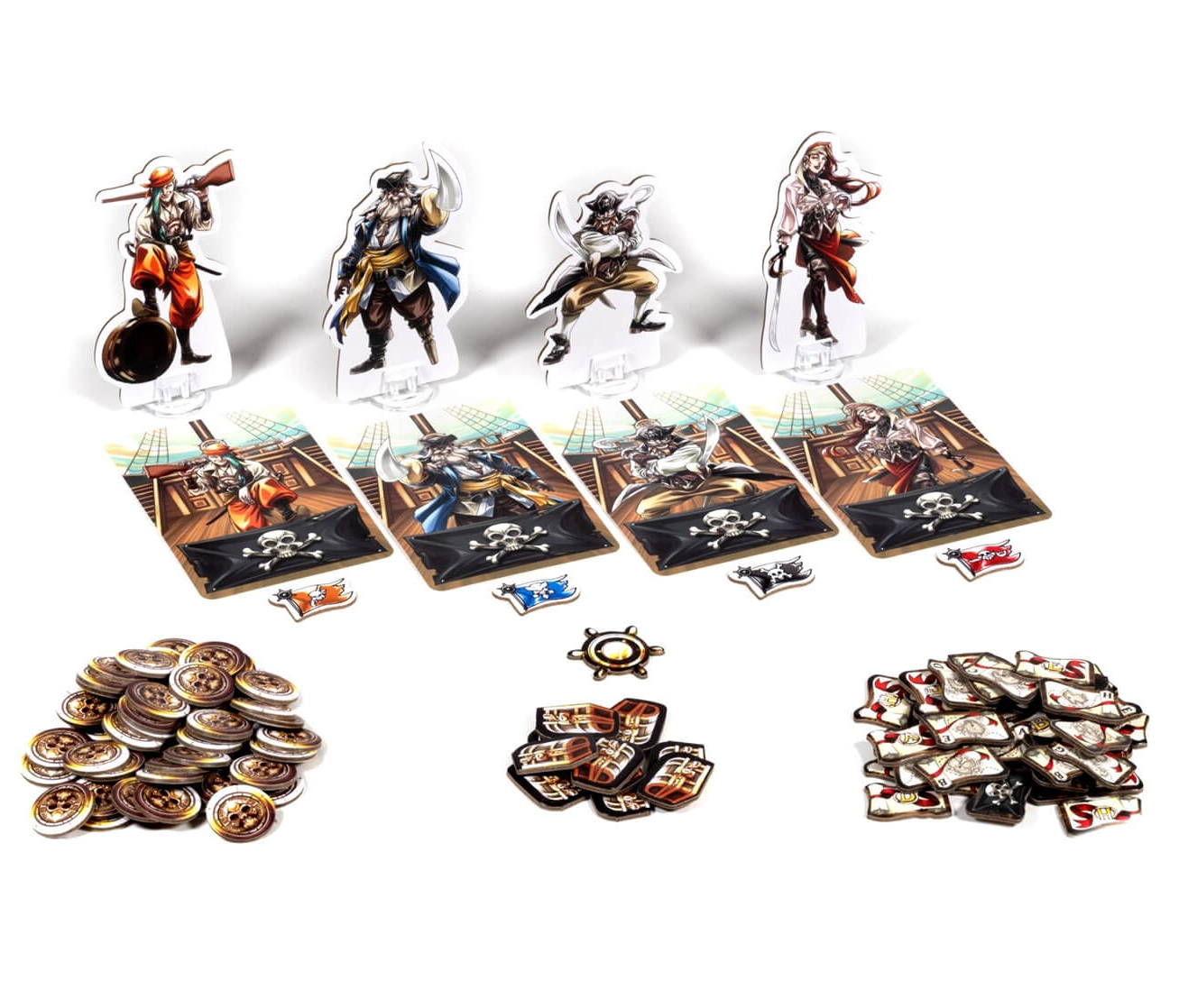 Настільна гра На абордаж! (To Glory!), бренду Fun Games Shop, для 2-4 гравців, час гри < 30хв. - 4 - KUBIX 