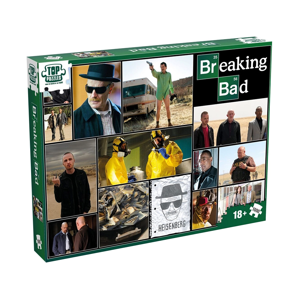 Пазл BREAKING BAD (Пустыть берега) (1000 шт.) - KUBIX