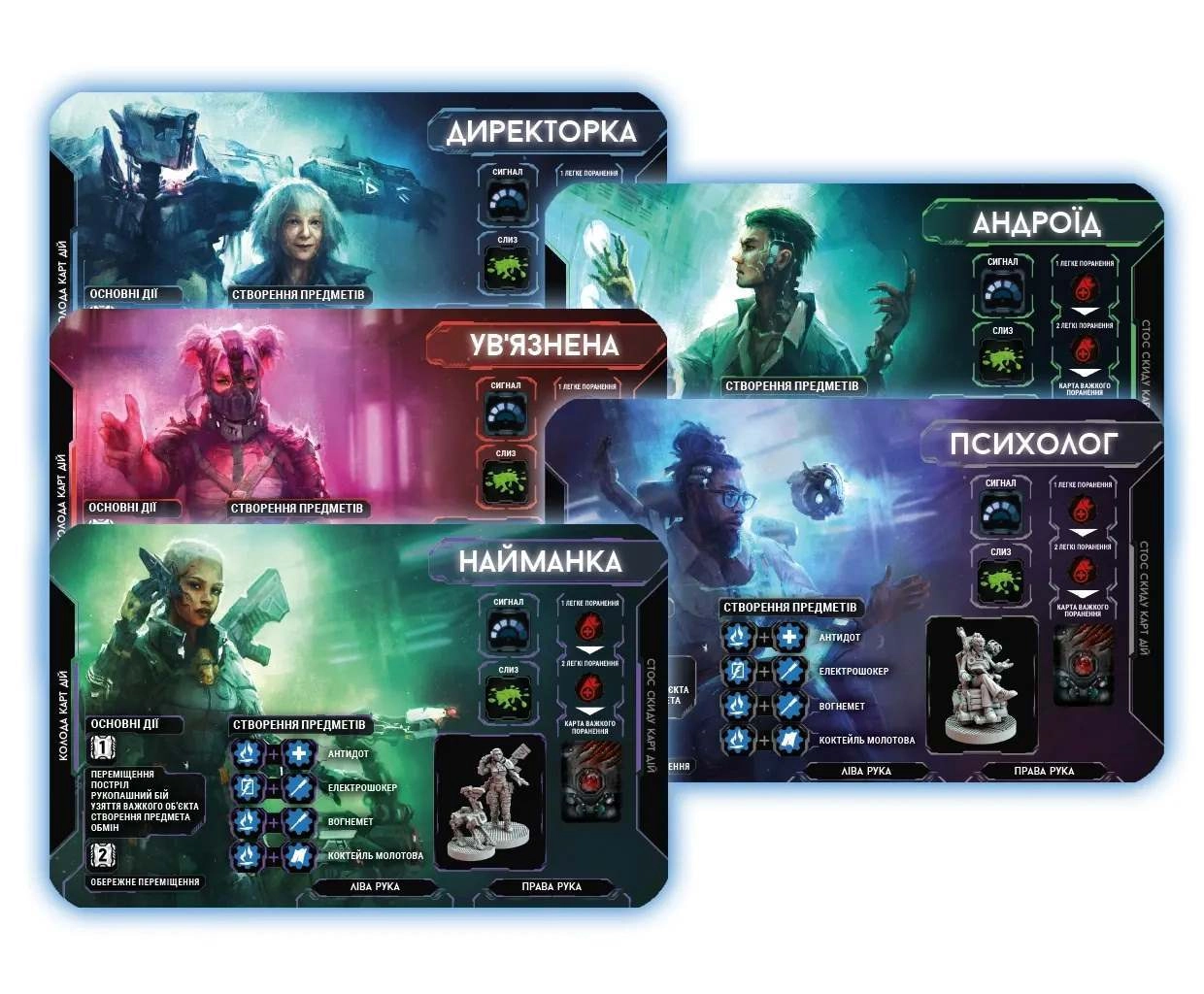 Настольная игра Немезида. Последствия (Nemesis: Aftermath), бренду Geekach Games, для 1-5 гравців, час гри < 60мин. - 2 - KUBIX 