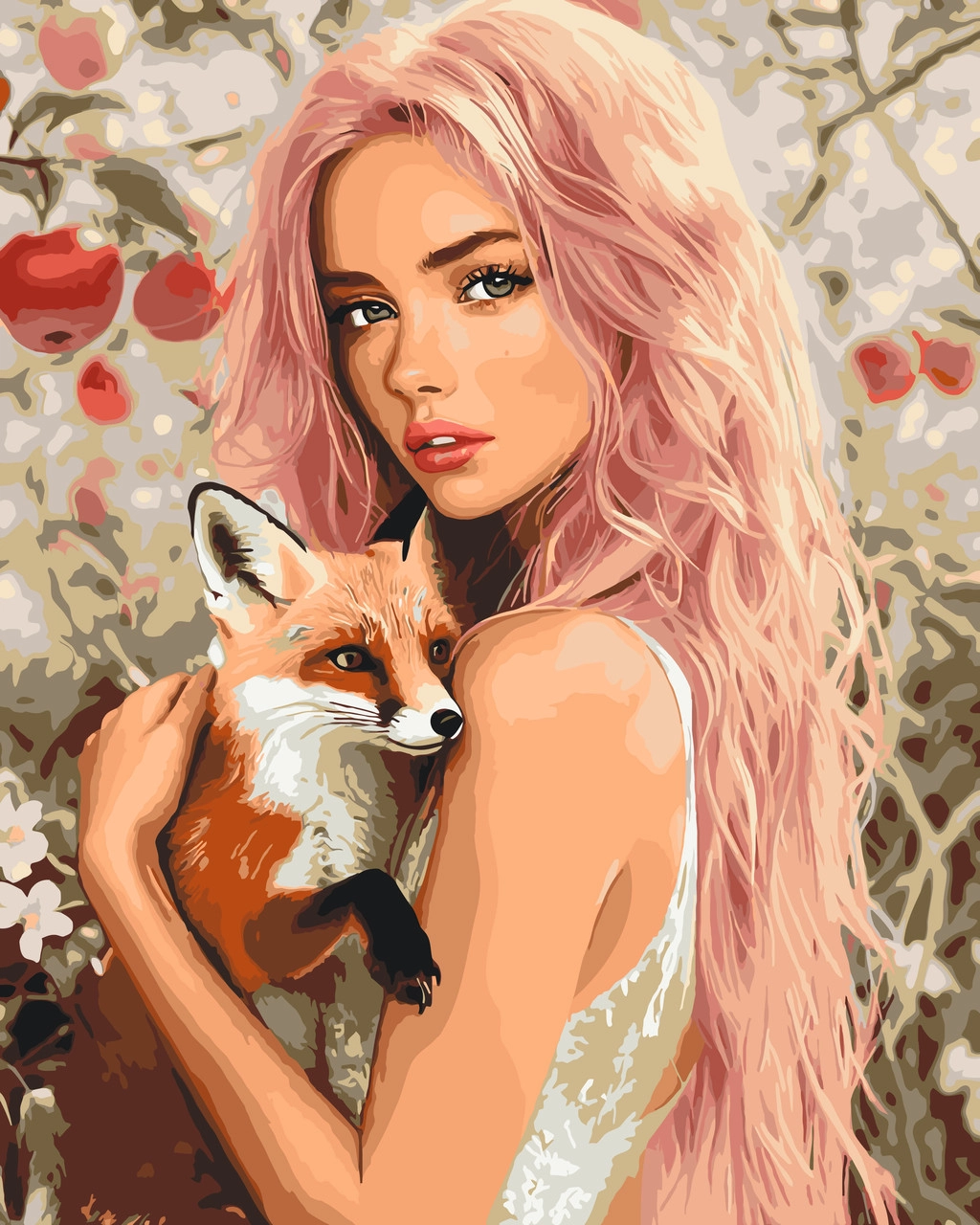 Картина по номерам Трилогія Одного разу розбите серце Євангеліна та Джекс (40х50 см), бренду Origami - KUBIX