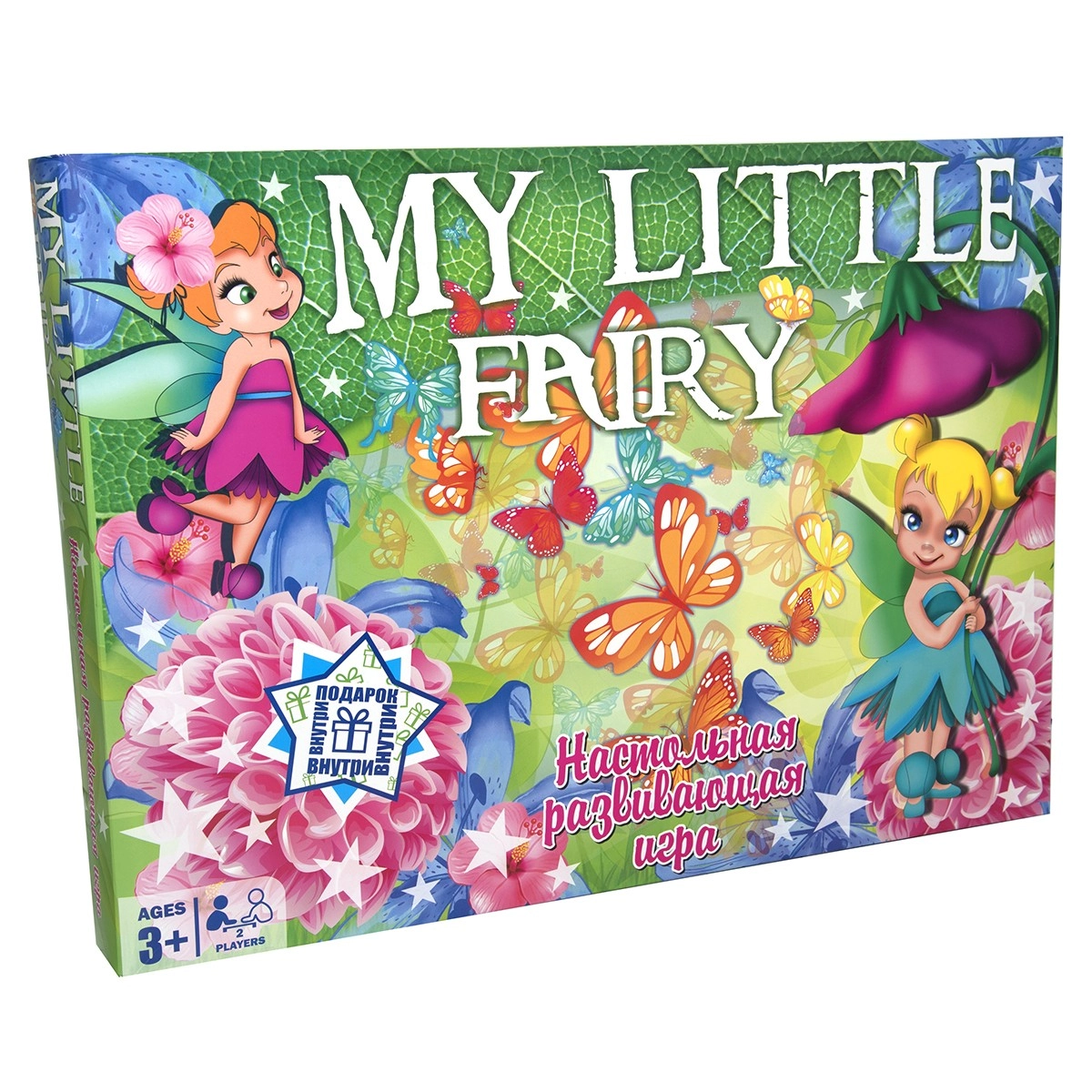 Настольная игра «Моя маленькая фея» (My little fairy) (RU), бренду Strateg, для 2-4 гравців, час гри < 30мин. - KUBIX