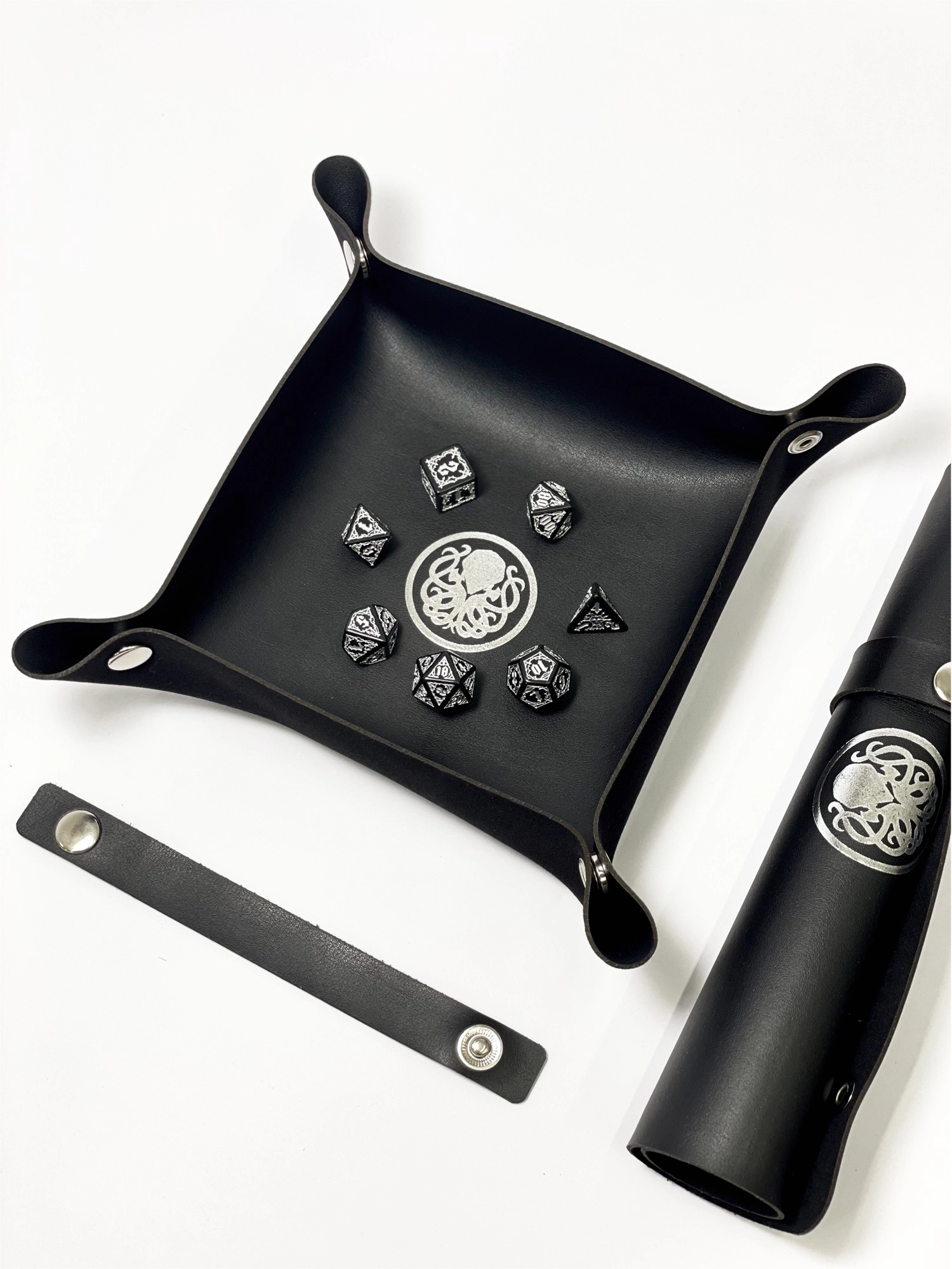 Лоток для кубиків Ктулху чорний Dice Tray, бренду Планета Ігор - 7 - KUBIX 