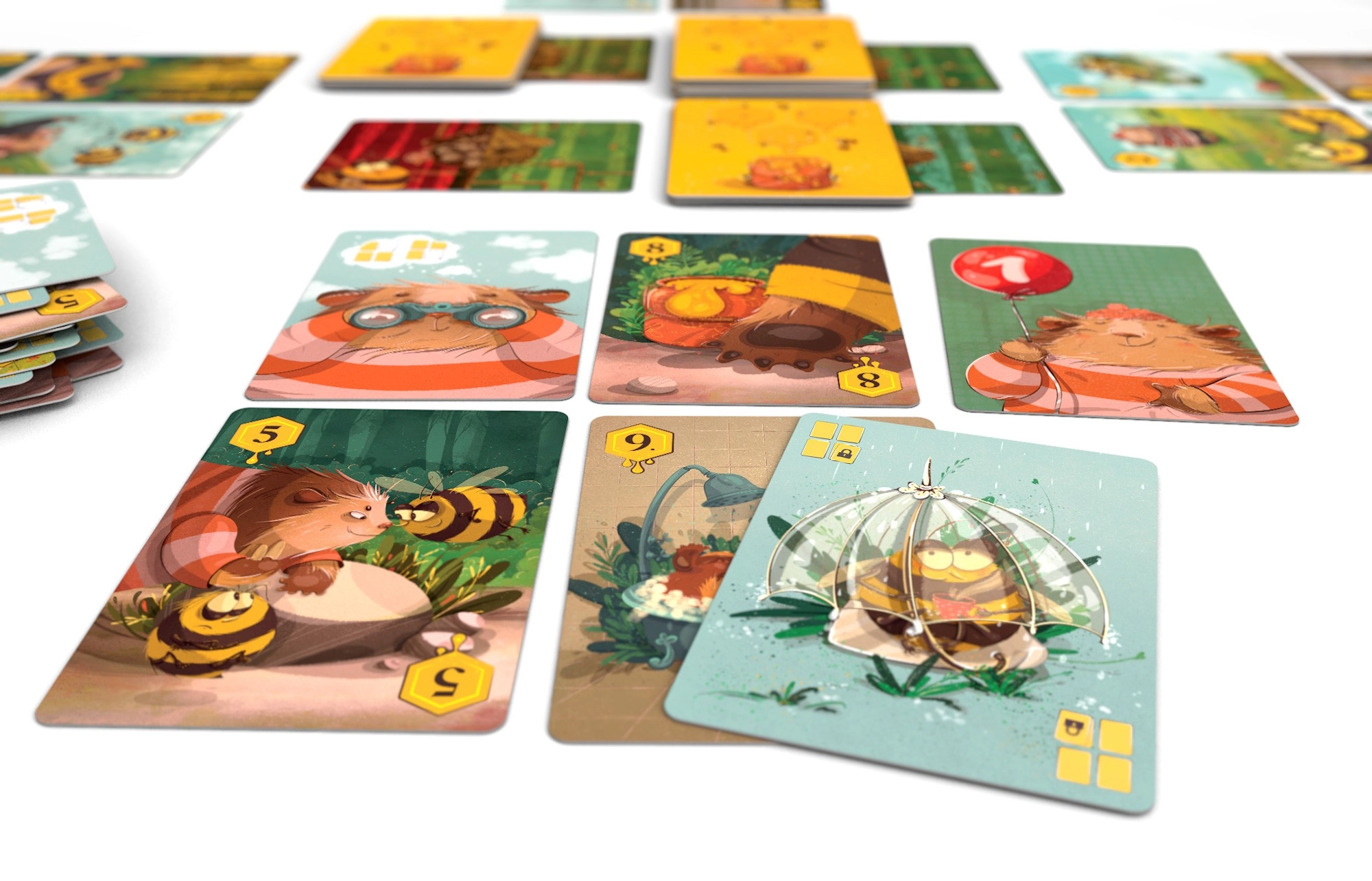 Настольная игра Медовая приключение (Honey adventure), бренду Geekach Games, для 2-6 гравців, час гри < 30мин. - 4 - KUBIX 