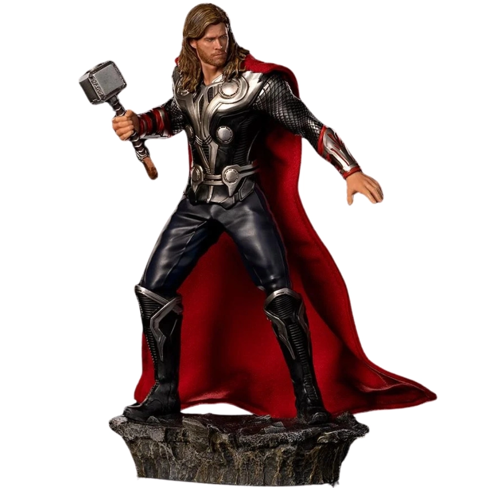Статуэтка Тор. Битва за Нью-Йорк из фильма "Мстители" (MARVEL Thor. Battle of New York. Scale 1/10) - 2 - KUBIX 