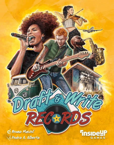 Настольная игра Draft & Write Records + 2 мини-дополнения, бренду Игромаг, для 1-6 гравців, час гри < 30мин. - 14 - KUBIX 