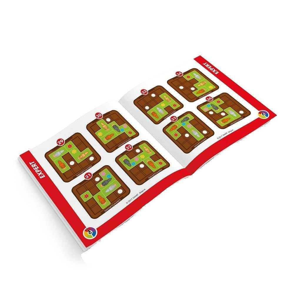 Настільна гра Вперед, за горіхами! (Squirrels Go Nuts), бренду Smart Games, для 1-1 гравців, час гри < 30хв. - 4 - KUBIX 