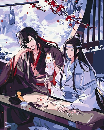 Картина по номерам Магістр диявольського культу (40х50 см), бренду Origami - KUBIX