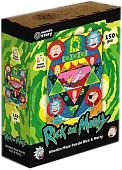 Мініатюра товару Деревʼяний пазл-лабіринт Rick & Morty Космічний лабіринт XL - 1