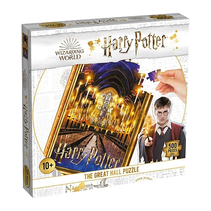Пазл HARRY POTTER Great Hall (Гарри Поттер) (500 шт.) - KUBIX