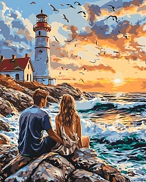 Картина по номерам Свет твоего сердца (40х50 см)