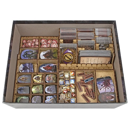 Органайзер для настольной игры Глумхейвен: Челюсти Льва (Organizer for boardgame Gloomhaven: Jaws of the Lion (Redesign)), бренду Tower Rex - 3 - KUBIX