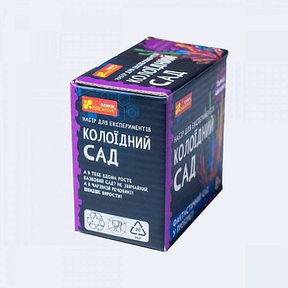 Набор для опытов Коллоидный сад, бренду Ранок, для 1-2 гравців - 2 - KUBIX