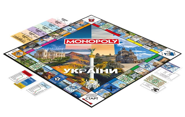 Настільна гра Монополія Дива України, бренду Rozum, для 2-6 гравців, час гри > 60хв. - 4 - KUBIX