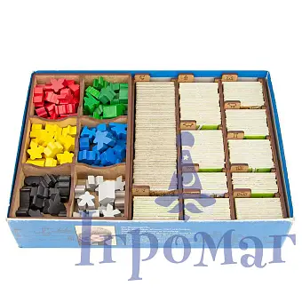 Органайзер для настольной игры Каркассон (Organizer for boardgame Carcassonne) - KUBIX Органайзер для настольной игры Каркассон (Organizer for boardgame Carcassonne)