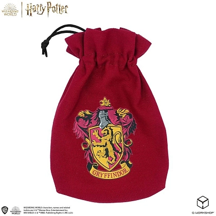 Набір кубиків з мішечком Harry Potter. Gryffindor Dice & Pouch - 2 - KUBIX