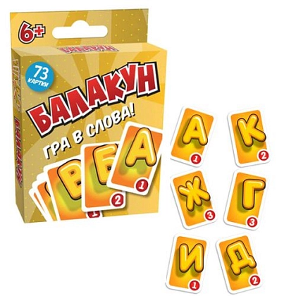 Настольная игра Балакун, бренду DreamMakers, для 2-5 гравців, час гри < 30мин. - KUBIX