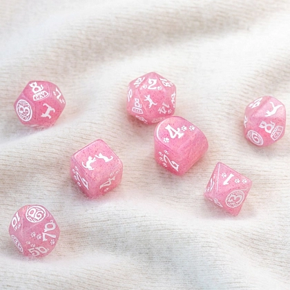 Набір кубиків Cats Modern Dice Set: Daisy - 3 - KUBIX