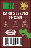 Мініатюра товару Протектори 100 micron (преміум) 59*92 (Cards Sleeves 100 micron (premium) 59*92) - 1