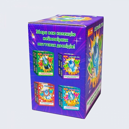 Набор для экспериментов Научная игра WOW сияние, бренду Ранок, для 1-4 гравців - 5 - KUBIX