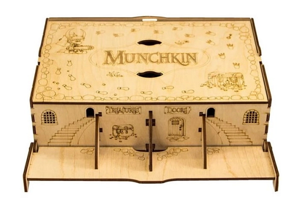 Органайзер для настольной игры Мunchkin (Organizer Box for boardgame Munchkin), бренду Tower Rex - KUBIX