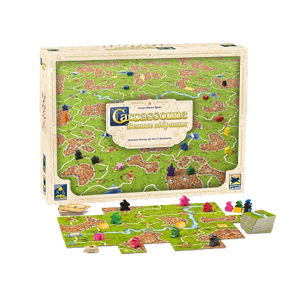 Каркассон. Большое собрание (Carcassonne Big Box), бренду Feelindigo, для 2-6 гравців, час гри < 60мин. - 3 - KUBIX
