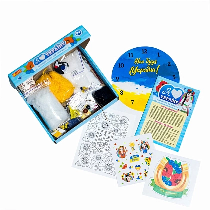 Набор для творчества Я люблю Украину, бренду Ранок - 5 - KUBIX