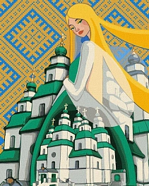 Картина по номерам Берегиня Святой Троицы (40х50 см)