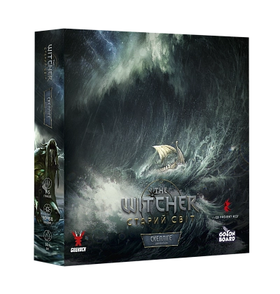 Настільна гра Відьмак: Старий світ. Скелліге (The Witcher: Old World. Skellige), бренду Geekach Games, для 1-5 гравців, час гри > 60хв. - KUBIX