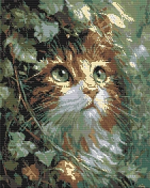 Алмазна мозаїка Миле кошеня (40х50 см)